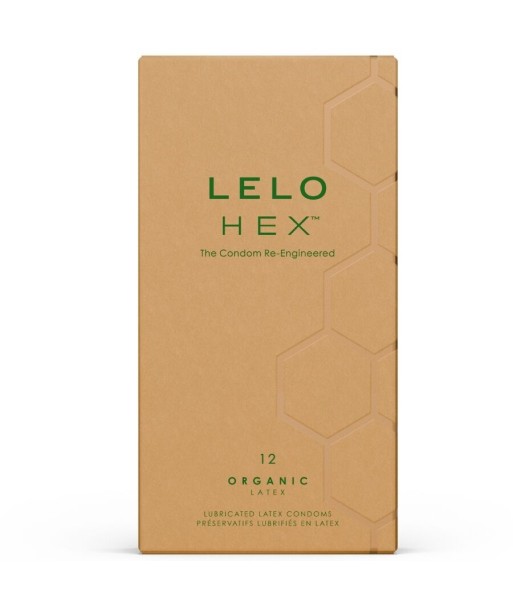 LELO - HEX ORGANIC PRESERVATIVO CAJA 12 UDS LELO - HEX ORGANIC PRESERVATIVO CAJA 12 UDS