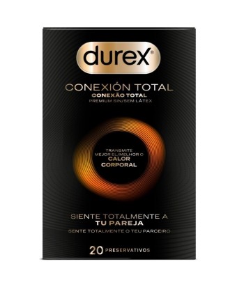 DUREX - CONEXIÓN TOTAL ULTRA FINO PLUS SIN LÁTEX 20 UNIDADES