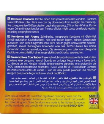SKINS - MULTI SABORES PRESERVATIVOS PREMIUM PACK 4