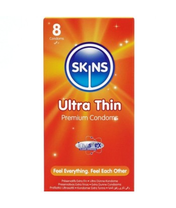 SKINS - ULTRAFINOS PRESERVATIVOS PREMIUM PACK 8