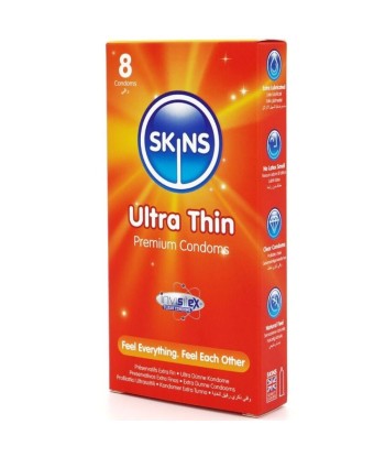 SKINS - ULTRAFINOS PRESERVATIVOS PREMIUM PACK 8