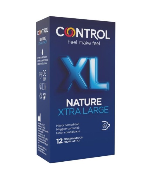 CONTROL - ADAPTA NATURE XL PRESERVATIVOS 12 UNIDADES CONTROL - ADAPTA NATURE XL PRESERVATIVOS 12 UNIDADES