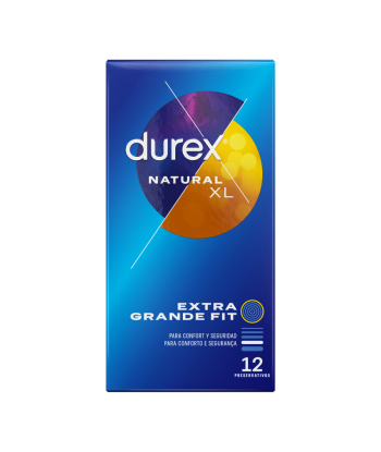 DUREX - NATURAL XL 12 UNIDADES
