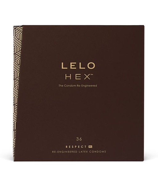 LELO - HEX PRESERVATIVO RESPECT XL 36 PACK LELO - HEX PRESERVATIVO RESPECT XL 36 PACK