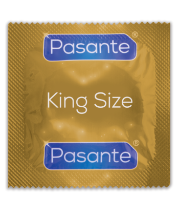 PASANTE - PRESERVATIVOS KING MS LARGOS Y ANCHOS 12 UNIDADES