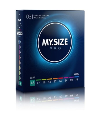 MY SIZE - PRO PRESERVATIVOS 45 MM 3 UNIDADES