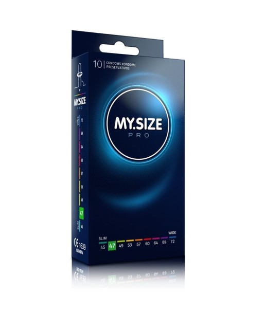 MY SIZE - PRO PRESERVATIVOS 47 MM 10 UNIDADES