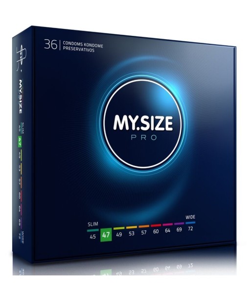 MY SIZE - PRO PRESERVATIVOS 47 MM 36 UNIDADES