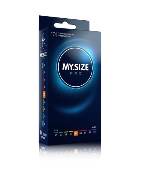 MY SIZE - PRO PRESERVATIVOS 57 MM 10 UNIDADES