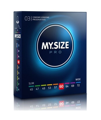 MY SIZE - PRO PRESERVATIVOS 60 MM 3 UNIDADES
