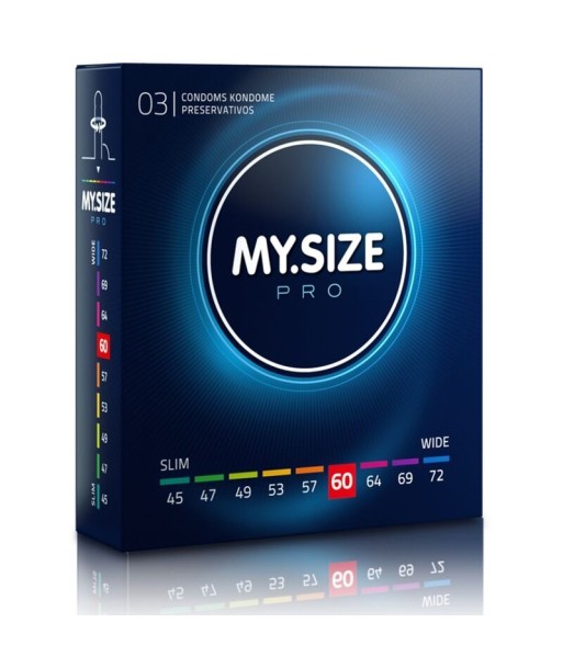MY SIZE - PRO PRESERVATIVOS 60 MM 3 UNIDADES