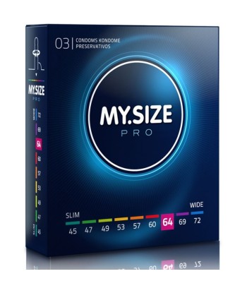 MY SIZE - PRO PRESERVATIVOS 64 MM 3 UNIDADES