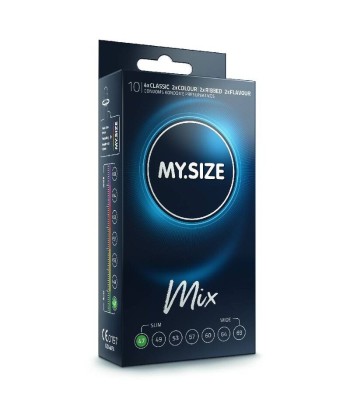 MY SIZE - MIX PRESERVATIVOS 47 MM 10 UNIDADES
