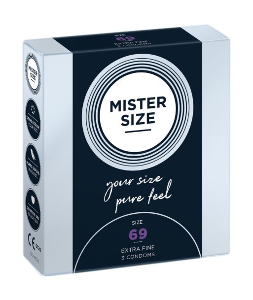 MISTER SIZE - PRESERVATIVOS TALLA XXXL 69 MM (3 UNIDADES) MISTER SIZE - PRESERVATIVOS TALLA XXXL 69 MM (3 UNIDADES)