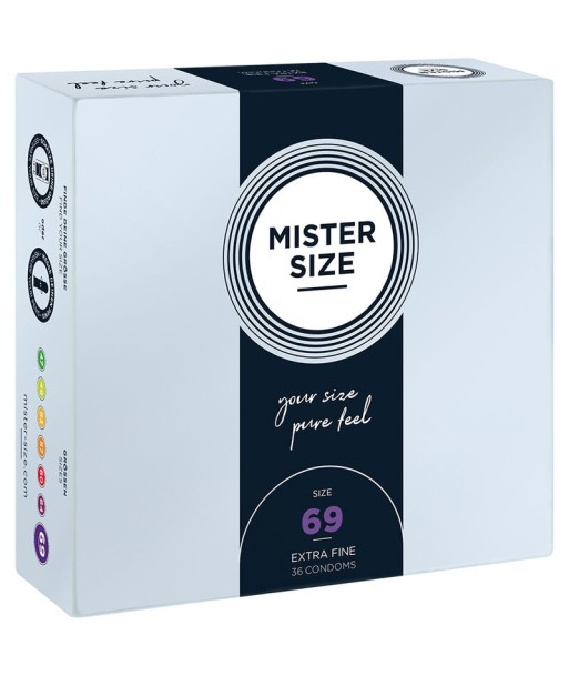 MISTER SIZE - PRESERVATIVOS TALLA XXXL 69 MM (36 UNIDADES) MISTER SIZE - PRESERVATIVOS TALLA XXXL 69 MM (36 UNIDADES)