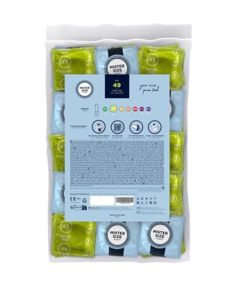 MISTER SIZE - PRESERVATIVOS TALLA S 49 MM (100 UNIDADES)