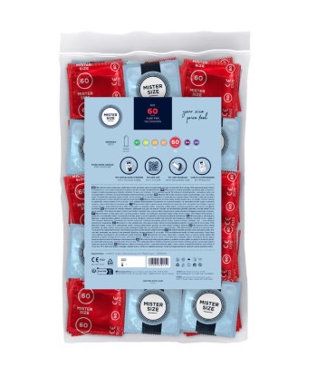 MISTER SIZE - PRESERVATIVOS TALLA XL 60 MM (100 UNIDADES)
