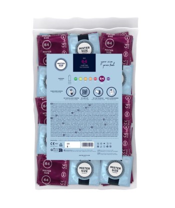 MISTER SIZE - PRESERVATIVOS TALLA XXL 64 MM (100 UNIDADES)