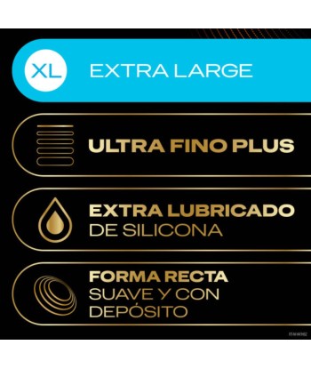 DUREX - CONEXIÓN TOTAL XL ULTRA FINO PLUS SIN LÁTEX 10 UNIDADES