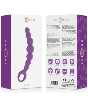 INTENSE - ANAL BEADS MAX LILA