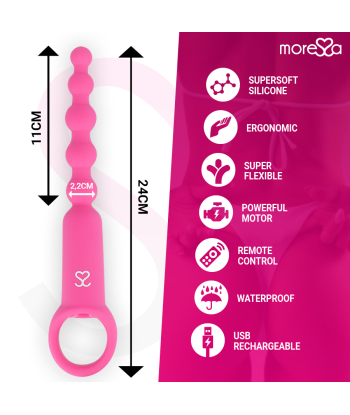 MORESSA - RONIE POTENTE ROSARIO ANAL CONTROL REMOTO ROSA
