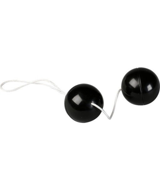 SEVEN CREATIONS - SUPERSOFT BOLAS ORGASMICAS NEGRO SEVEN CREATIONS - SUPERSOFT BOLAS ORGASMICAS NEGRO