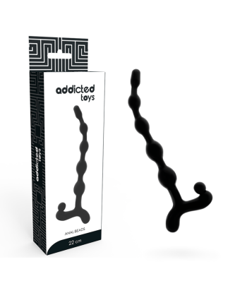 ADDICTED TOYS - BOLAS ANALES 22 CM NEGRO