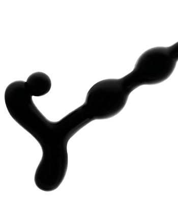 ADDICTED TOYS - BOLAS ANALES 22 CM NEGRO