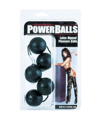 CALEXOTICS - POWER BOLAS ANAL -VAGINAL NEGRO