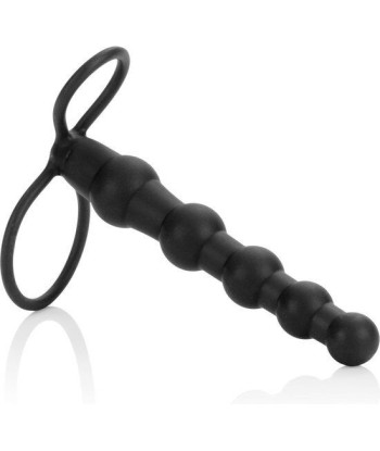 CALEXOTICS - BEADED DUAL PENETRATOR PENETRADOR DOBLE