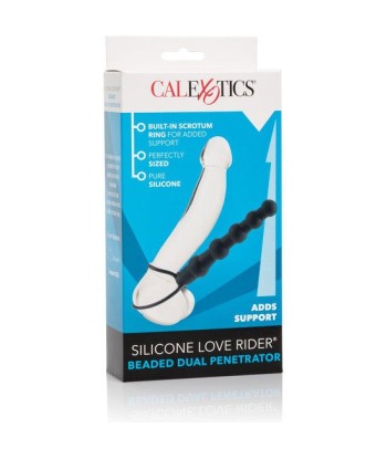 CALEXOTICS - BEADED DUAL PENETRATOR PENETRADOR DOBLE