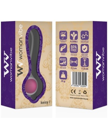 WOMANVIBE - KEISY I BOLA GEISHA SILICONA - ROSA