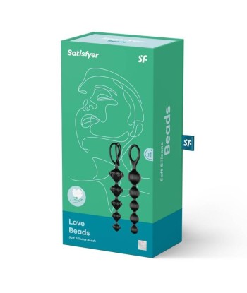 SATISFYER - LOVE BEADS NEGRO