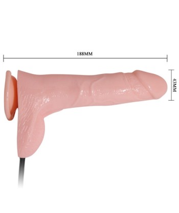 BAILE - INFLATABLE DILDO HINCHABLE REALÍSTICO CON VENTOSA 15 CM