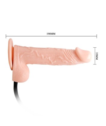 BAILE - DILDO REALÍSTICO VIBRADOR E INFLABLE