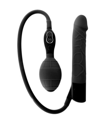SEVEN CREATIONS - VIBRADOR HINCHABLE NEGRO