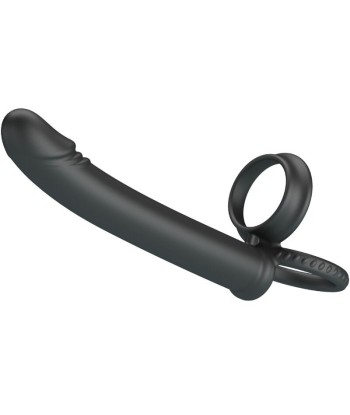 PRETTY LOVE - MOSES ANILLO DOBLE PENE PARA DONLE PENETACIÓN NEGRO