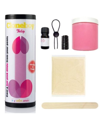 CLONEBOY - DILDO TULIP ROSA INTENSO