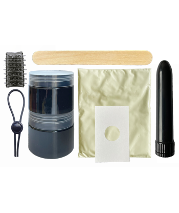 CLONEBOY - KIT CLONADOR DE PENE CON VIBRACIÓN NEGRO