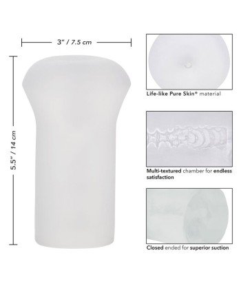 CALEXOTICS - MASTURBADOR BOUNDLESS STROKER TRANSPARENTE