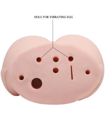 CRAZY BULL - VAGINA Y ANO REALÍSTICOS CON VIBRACIÓN