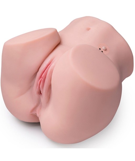 XISE - OLGA VIBRATING MASTURBADOR VAGINA Y ANO REALÍSTICO MULTIPOSICIÓN CON VIBRACIÓN