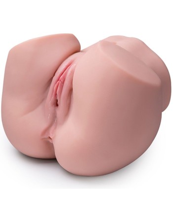 XISE - OLGA VIBRATING MASTURBADOR VAGINA Y ANO REALÍSTICO MULTIPOSICIÓN CON VIBRACIÓN