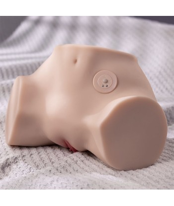 XISE - FENNIE SHAKING MASTURBADOR VAGINA Y ANO REALÍSTICO MULTIPOSICIÓN CON VIBRACIÓN