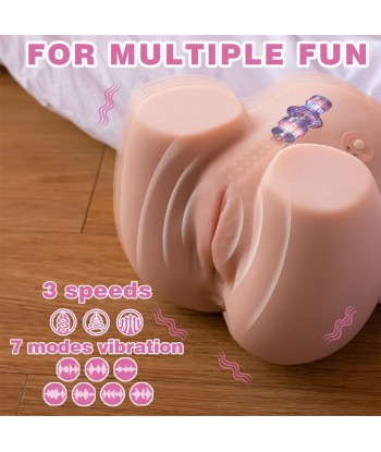 XISE - CONNIE TRASERO MASTURBADOR VAGINA Y ANO REALÍSTICO MULTIPOSICIÓN CON VIBRACIÓN