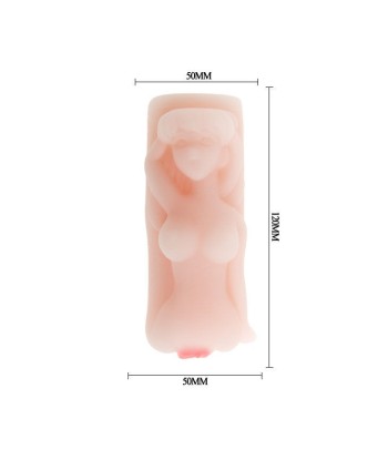 BAILE - MINI MASTURBADOR MASCULINO TORSO MUJER TEMPTATION PASSION