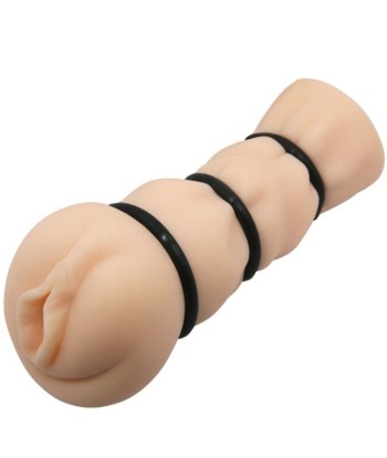 CRAZY BULL - VAGINA MASTURBADOR CON ANILLOS