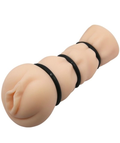 CRAZY BULL - VAGINA MASTURBADOR CON ANILLOS