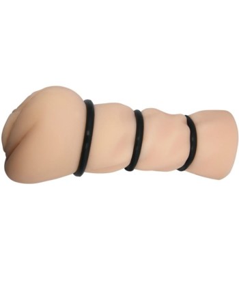 CRAZY BULL - VAGINA MASTURBADOR CON ANILLOS