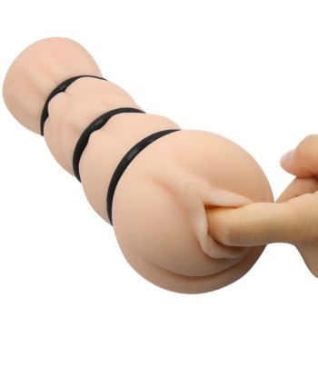 CRAZY BULL - VAGINA MASTURBADOR CON ANILLOS